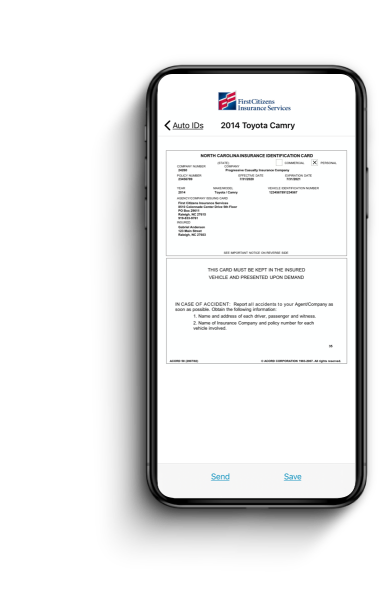 Auto Insurance | Car Insurance | First Citizens Bank