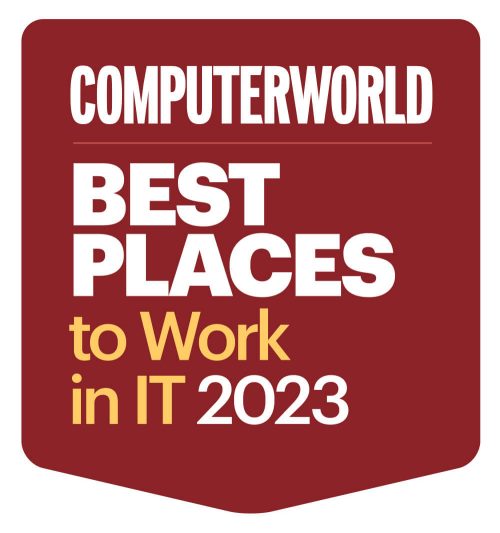Computerworld Best Places to Work in IT 2023 award badge