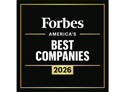 Forbes America's Best Companies 2026 logo
